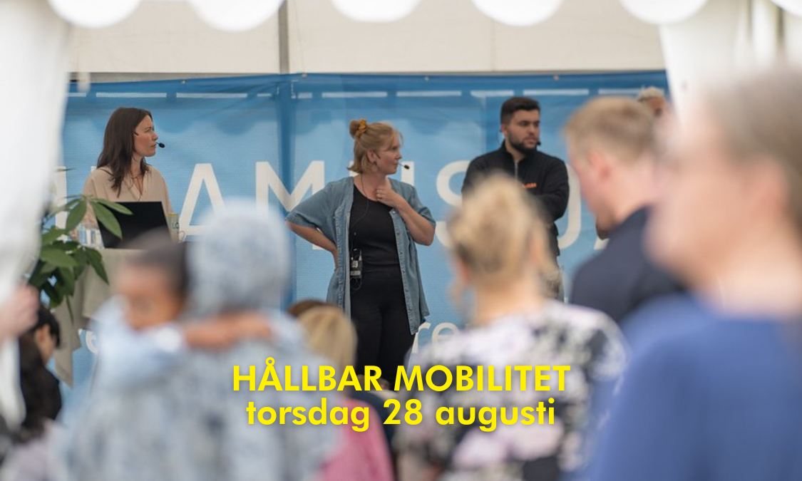 Tältscen Ebbe – Hållbar Mobilitet