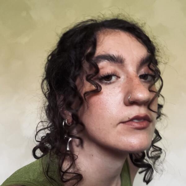 Poet Sanna Kristedt uppträder